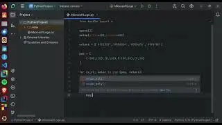 Microsoft Logo Using Python Turtle Graphics | Python Turtle Project
