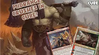 MIDRANGE CRUSHES IN CUBE? | Vintage Cube | MTGO