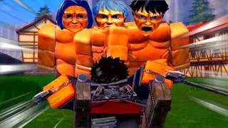 i played attack on titan revolution for the first time...