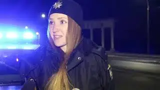 Девушки в Херсонской патрульной полиции
