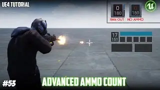 UE4: TUTORIAL #53 | Advanced Ammo count (Division style HUD)