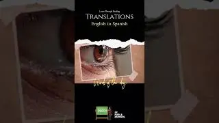 Body Parts TRANSLATIONS  in Spanish /Traducciones en inglés / Learn / Aprende / Part 1