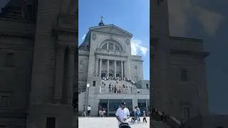 Majestic oratory in Canada 🇨🇦 💒#canada #church #quebec #montrealtourism #montreal #mtl