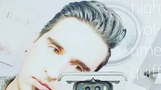 How to get a high volume quiff using fix your lid fiber and forming cream