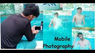 Swimming Pool Shoot with smartphone | Swimming Pool Shoot with  zenex studio