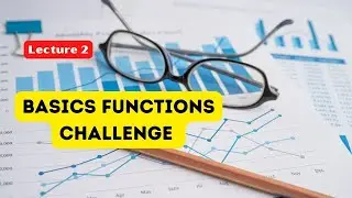 Excel crash course | advanced excel course || Basics Functions of in Excel Lecture 2 in Excel