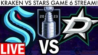 🔴 STREAM: KRAKEN VS STARS GAME 6 LIVE! (R2 NHL Playoffs / 2023 Stanley Cup Stream Free/News Today)