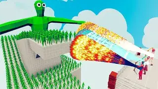 200x ZOMBIE vs 3x EVERY GOD - Totally Accurate Battle Simulator TABS
