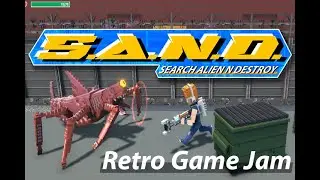 RetroGaming Game Jam - S.A.N.D.