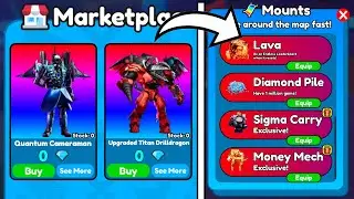 💀I SOLD MY ALL ULTIMATES😱 FOR GEMS 💎AND GOT NEW MOUNT!!🔥(TOILET TOWER DEFENSE)