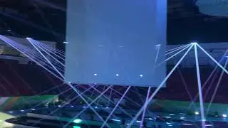 Laserbar moving heads 12W
