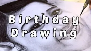 Birthday special drawing | Birthday pencil drawing | Requested video