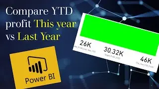 Compare Year to Date Profit of This Year vs Last Year in Power BI