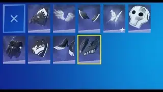 Fortnite All Shadow Series Back Blings (January 2023)