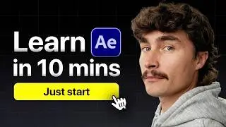 Learn After Effects In 10 Minutes (Beginner Tutorial)