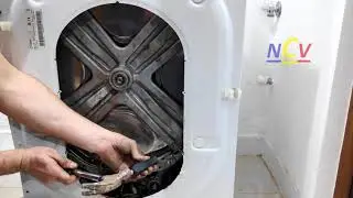 INDESIT WISL/Face Zgomot/schimbarea rulmentilor si simeringului/Bearing Change/Makes Strange Noises