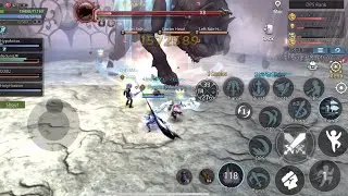 Dragon nest M : Classic!! 1,5M Sword Master Ultimate GREAT WAVE damage?? Cerberus Nest Hell
