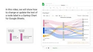 How to change or update the text of a node label in a Sankey chart for Google Sheets?