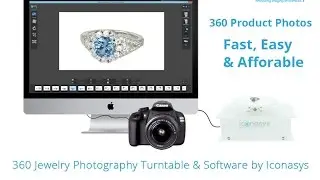 360 Jewelry Photography Turntable & Software by Iconasys