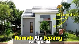 Desain Rumah Ala Jepang Dari Luar 1 Lantai Ternyata Dalemnya 2 Lantai?! Summarecon Emerald Karawang