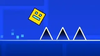 The Free Version of Geometry Dash...