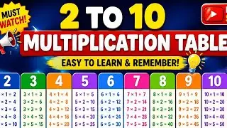 2 to 10 table