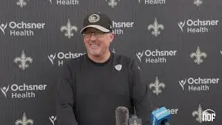 Saints OC Pete Carmichael on the offense needing to play more aggressive and Shaheed's return