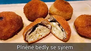 Plněné bedly se sýrem 🧀🧀🧀 - recept