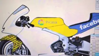 diseño moto para todofoto
