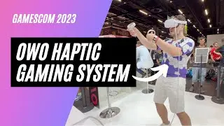 OWO Haptic Gaming System im Test | #gamescom2023