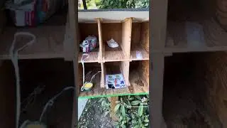 Adding dividers to prevent dumping of unwanted items