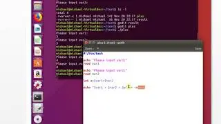 Linux Basic 11: Shell Script input output redirection