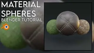 Creating Material Renders in Blender 3.2 - Blender Tutorial