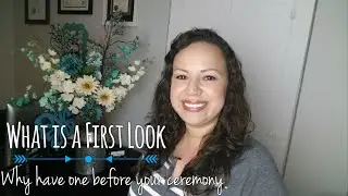 What is a First Look | Why have one before your ceremony