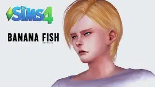 [CAS] Banana Fish: Ash Lynx (The Sims 4 Create a Sim)