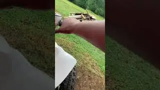 Found a Dream atv in guy  yard YFZ450R