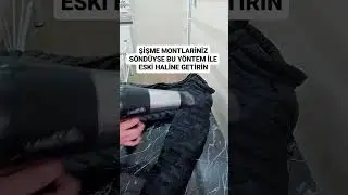 Şişme Montlarınız Söndüyse Bu Yöntem İle Eski Haline Getirin