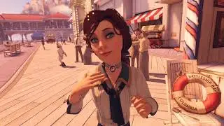 BioShock Infinite - Busting out Elizabeth, the first helpful AI companion in gaming.