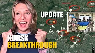 KURSK FRONTLINE UPDATE: UAF SUDZHA CONTROL, DESTROYED MILITARY CONVOYS Vlog 772: War in Ukraine