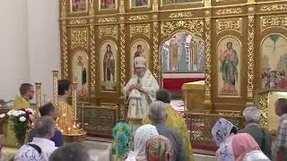 Божественная литургия в Неделю 3-ю по Пятидесятнице. Собор Белорусских Святых.