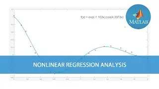 Matlab : Nonlinear Regression Analysis Gauss-Newton Method