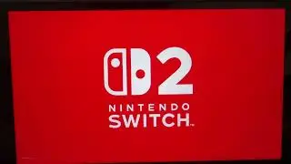 Nintendo Switch 2 start up 😁