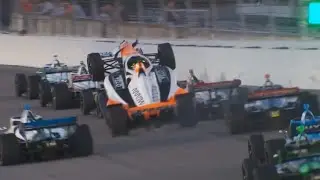 2024 Alexander Rossi airborne crash @ Gateway