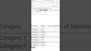 How Power BI SWITCH statements work  