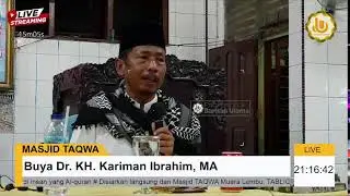 TABLIGH AKBAR MEMPERINGATI NUZUL AL-QURAN BERSAMA Buya Dr. KH. Kariman Ibrahim, MA