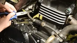 Полная переборка Kawasaki GPZ500S Часть 4: Охлаждение.