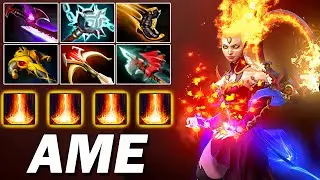 Ame's Lina: The Death Dealer - Full Pro Gameplay & Epic Moments!