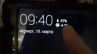 КАК ПОСТАВИТЬ ЧАСЫ На ЗАБЛОКИРОВАННЫЙ ЭКРАН СМАРТФОНА (АНДРОИД)