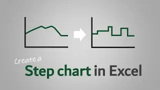 Create a step chart in Excel | Excel Off The Grid | The fastest way
