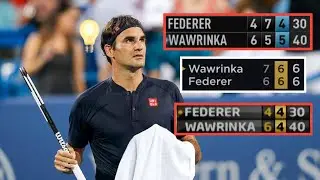 Roger Federer: 3 ICONIC Escapes Against Stan Wawrinka